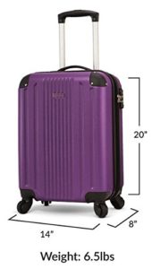 TravelCross Milano 20'' Carry On Lightweight Hardshell Spinner Luggage review